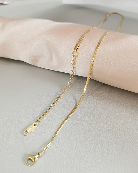 Wholesale Jewelry Elegant Geometric Titanium Steel Plating Necklace