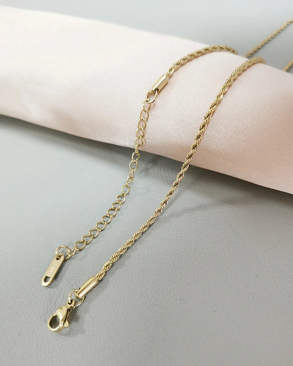 Wholesale Jewelry Elegant Geometric Titanium Steel Plating Necklace