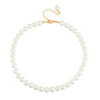 Wholesale Jewelry Elegant Solid Color Glass Copper 18K Gold Plated Necklace