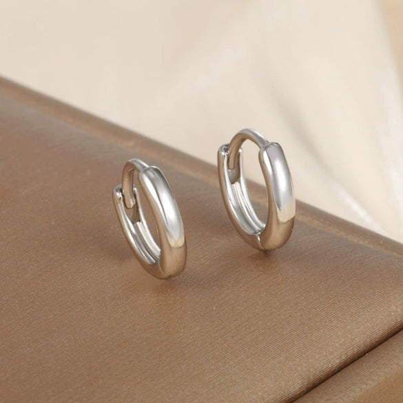 Wholesale Jewelry Exaggerated Double Row Shiny Zircon Inlaid Geometric Earrings Electroplated For Women