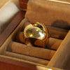 Wholesale Jewelry Exaggerated Geometric 316L Stainless Steel 18K Gold Plated Ring For Women