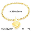 Wholesale Jewelry Exaggerated Personality Metal O Chain Titanium Steel Electroplated Unisex Jewelry Set
