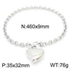 Wholesale Jewelry Exaggerated Personality Metal O Chain Titanium Steel Electroplated Unisex Jewelry Set