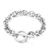 Wholesale Jewelry Exaggerated Personality Metal O Chain Titanium Steel Electroplated Unisex Jewelry Set