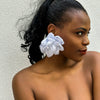 Wholesale Jewelry Fabric Handmade Flower Design Women's Earrings
