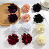 Wholesale Jewelry Fabric Handmade Flower Design Women's Earrings