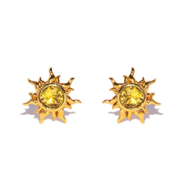 Wholesale Jewelry Fashion Cartoon Characters S925 Silver And Copper Earrings Set With Microinlaid Zircon For Women