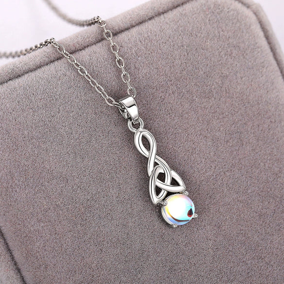 Wholesale Jewelry Fashion Copper Mixed Gem Inlay Zircon Dropshaped Ochain Ear Hook Necklace And Earrings Set