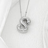 Wholesale Jewelry Fashion Copper Plated Alphabet Pendant Hip Hop Necklace