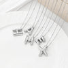 Wholesale Jewelry Fashion Copper Plated Alphabet Pendant Hip Hop Necklace