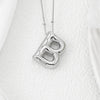 Wholesale Jewelry Fashion Copper Plated Alphabet Pendant Hip Hop Necklace