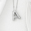 Wholesale Jewelry Fashion Copper Plated Alphabet Pendant Hip Hop Necklace