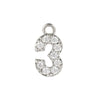 Wholesale Jewelry Fashion Digital Brass Goldplated Inlaid Zircon Pendant Necklace Accessories