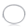 Wholesale Jewelry Fashion Elegant Live Buckle Bracelet 925 Sterling Silver Moissanite Inlaid Women's