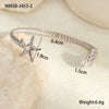 Wholesale Jewelry Fashion Geometric Stainless Steel 18K Gold Plated Bracelet