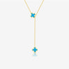 Wholesale Jewelry Fashion Geometric 925 Sterling Silver Cross Pendant Necklace For Women With Platinum And 18K Gold Electroplating