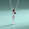 Wholesale Jewelry Fashion Geometric Style S925 Sterling Silver Necklace Pendant Earring Set For Women