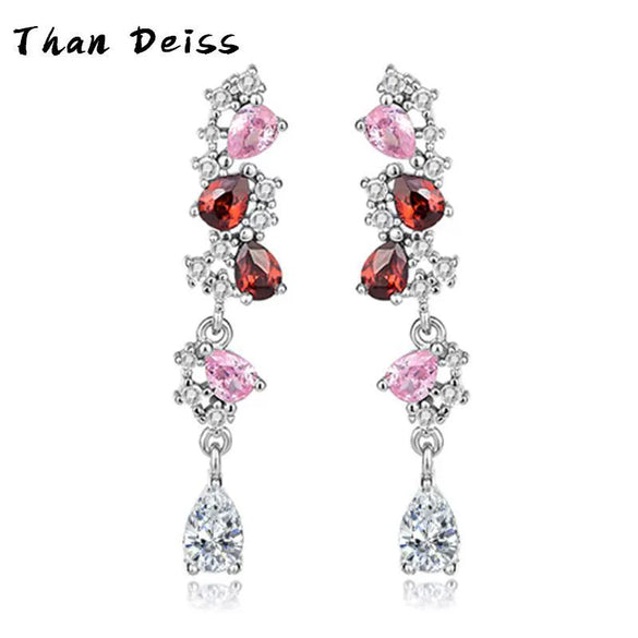 Wholesale Jewelry Fashion Geometric Style S925 Sterling Silver Necklace Pendant Earring Set For Women