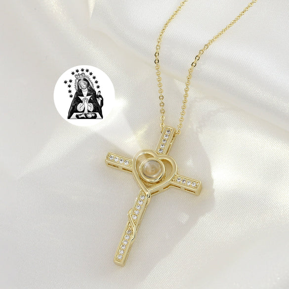 Wholesale Jewelry Fashion Heart Shape Copper O Chain Pendant Necklace With Electroplating