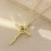 Wholesale Jewelry Fashion Heart Shape Copper O Chain Pendant Necklace With Electroplating
