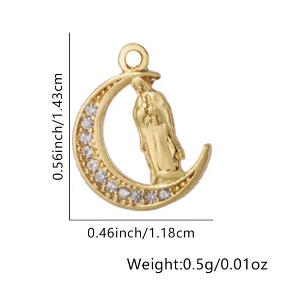 Wholesale Jewelry Fashion Ol Geometric Copper Inlaid Zircon Necklace Pendant