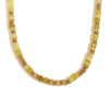 Wholesale Jewelry Fashion Retro Geometric Stainless Steel And Titanium Steel 18K Gold Plated Frisbee Natural Stone Beads Necklace And Bracelet For Women