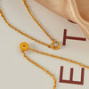 Wholesale Jewelry Fashion Style 316L Stainless Steel Necklace With Natural Zircon Electroplating Design