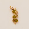 Wholesale Jewelry Flower Pendant Copper Electroplated 18K Gold Color
