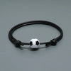 Wholesale Jewelry Football Woven Rope Bracelet Nihaojewelry