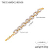 Wholesale Jewelry French Retro Elegant Light Luxury 316L Stainless Steel Chain Design Electroplating Jewelry