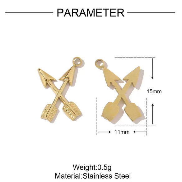 Wholesale Jewelry French Retro Geometric Daisy Strawberry Disc Titanium Steel Stainless Steel Electroplated Necklace Pendant Accessories