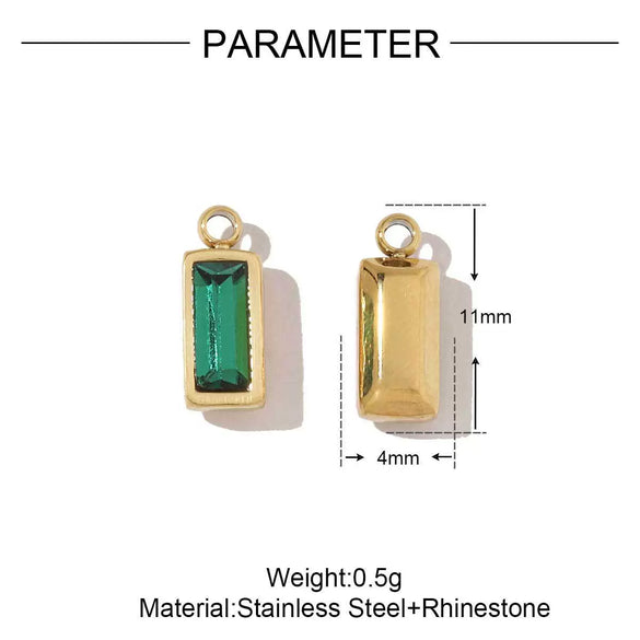 Wholesale Jewelry French Retro Geometric Daisy Strawberry Disc Titanium Steel Stainless Steel Electroplated Necklace Pendant Accessories