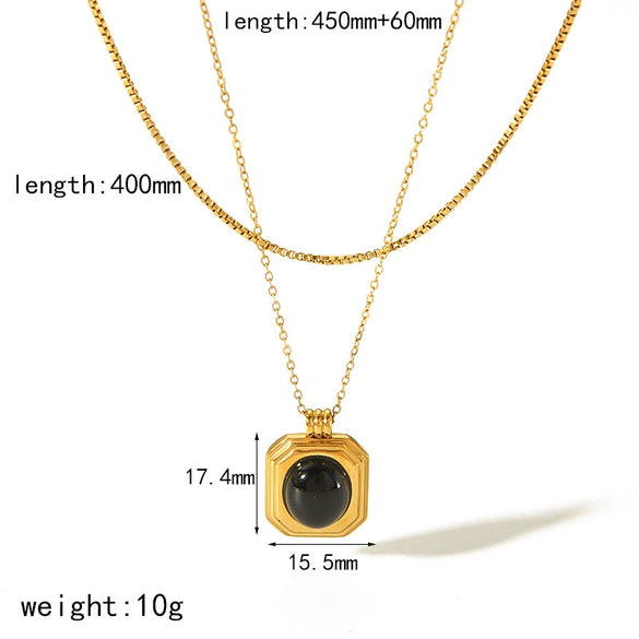 Wholesale Jewelry French Retro Geometric Stainless Steel Bracelet Ring Earrings With Electroplating For Women