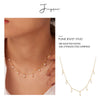 Wholesale Jewelry Fresh Water Pearl Millet Bead Tassel Stainless Steel Geometric Retro Style Electroplated