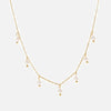 Wholesale Jewelry Fresh Water Pearl Millet Bead Tassel Stainless Steel Geometric Retro Style Electroplated