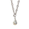 Wholesale Jewelry Freshwater Baroque Pearl Punk Style Copper Necklace