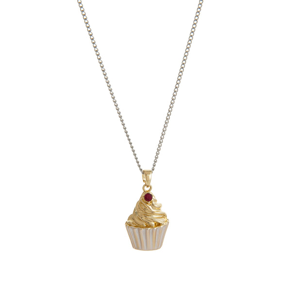Wholesale Jewelry Fruit Food Style Geometric Donut Copper Pendant Necklace Inlaid With Colored Zircon Electroplated