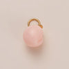 Wholesale Jewelry Fruit Style Copper And Liuli Pendant Necklace With O Word Chain For Women Electroplated