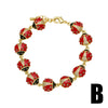 Wholesale Jewelry Fruit Style Copper Electroplating Bracelet