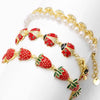 Wholesale Jewelry Fruit Style Copper Electroplating Bracelet