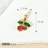 Wholesale Jewelry Fruit Style Copper Pendant Necklace With Electroplating