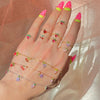 Wholesale Jewelry Fruit Style Copper Zircon Women's Tropical Fruit Bracelet