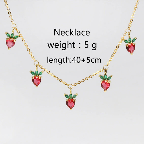 Wholesale Jewelry Fruit Zircon Bracelet For Women
