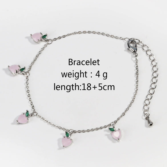 Wholesale Jewelry Fruit Zircon Bracelet For Women