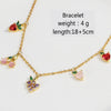 Wholesale Jewelry Fruit Zircon Bracelet For Women