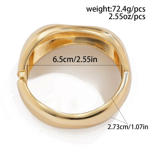 Wholesale Jewelry Geometric Alloy Electroplated Bracelet