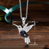 Wholesale Jewelry Geometric Animal Zodiac Copper Ochain Pendant Necklace With Electroplating For Women
