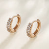 Wholesale Jewelry Geometric Copper Alloy Electroplated Women's Earrings