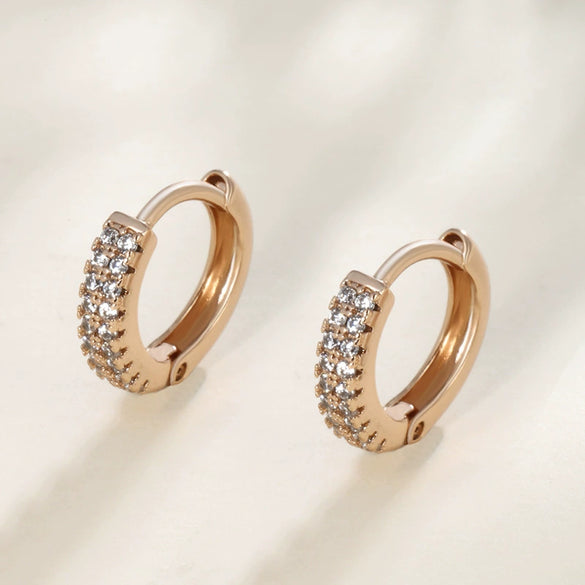 Wholesale Jewelry Geometric Copper Alloy Electroplated Women's Earrings