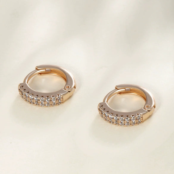 Wholesale Jewelry Geometric Copper Alloy Electroplated Women's Earrings